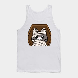 Halloween Costume Cats : Mummy Tank Top